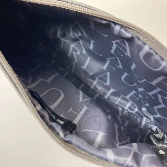 FURLA Travel Pouch Makeup Case Airline Amenity Bag With In-Flight Accessories - Picture 3 of 4